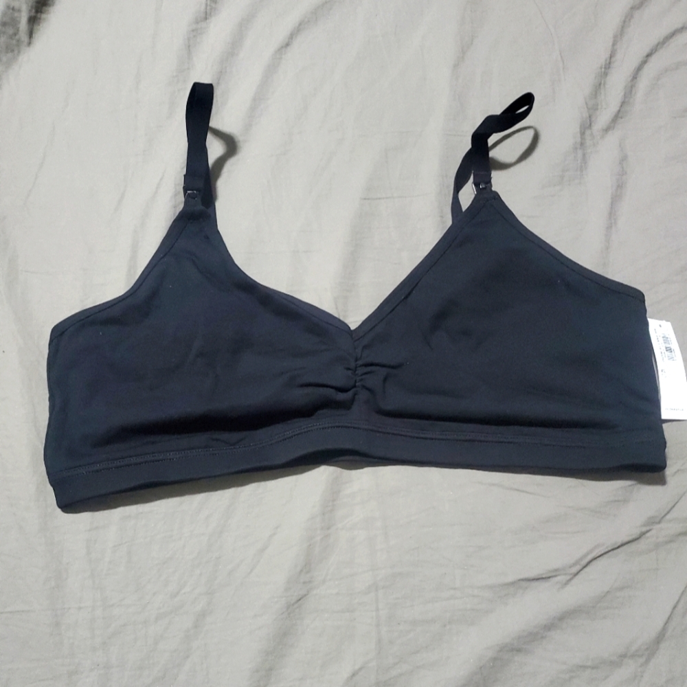 Black Nursing bra size xl